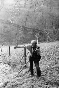 Costabella di Roccasparvera (1008 m), bassa Valle Stura, settembre 1977 - Battista Perona